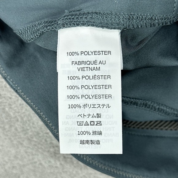 Vuori Meta Pants Mens 32 Teal Performance Zip Pocket Travel Golf Casual Chino - Picture 16 of 16